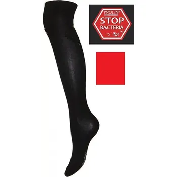 Dámské punčochy Dámské nadkolenky Končistá - 36-38 / červená