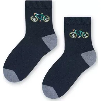 Dámské punčochy Chlapecké ponožky Kolo S - 26-28 / tmavě modrá