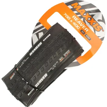 Plášť na kolo Maxxis Plášť Gravel Maxxis REAVER KEVLAR EXO/TR černá průměr/šíře 622 x 40 (700x38C/700x40C)