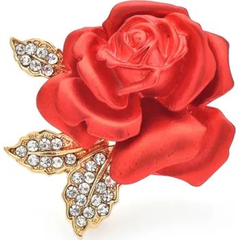 Brož B-TOP Brož Červená Růže