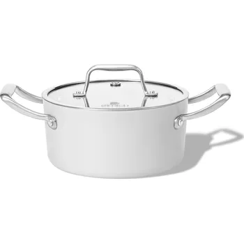 Hrnec Elmich Nepřilnavý keramický hrnec Vital Ø 18 cm (2L) - krémově bílá