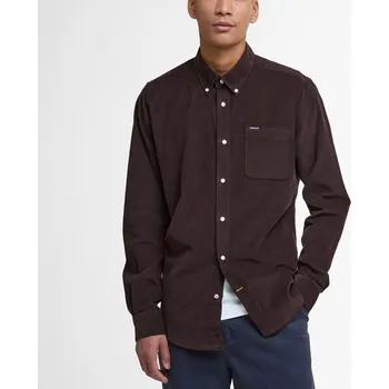 Barbour Ramsey Tailored Shirt — Chocolate