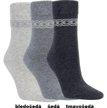 Dámské ponožky Dámské ponožky Abana - 35-38 / šedá