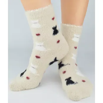 Dámské ponožky Dámské ponožky SB107 - 36-41 / béžová