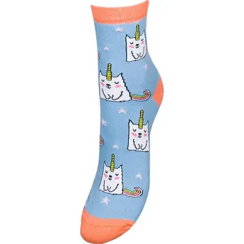 Dámské ponožky Dámské ponožky Like unicorn - 35-41 / světle modrá