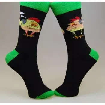 Pánské ponožky Pánské ponožky Pan Kohout - 39-42 / černá/zelená
