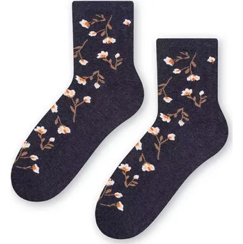 Dámské punčochy Dámské ponožky Bylinky I - 35-37 / jeansová