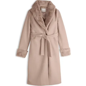 Dámské oblečení GATE Kabát s umělou kožešinou 44 625-0121/244