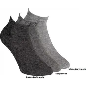 Pánské ponožky Pánské bavlněné ponožky Simon - 39-42 / šedá