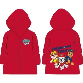 Pláštěnka Dětská pláštěnka Paw Patrol - 122-128 / červená