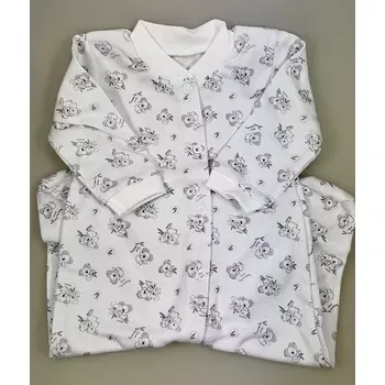 Kojenecký overall Kojenecký overal Zvířátka - 74 / bílá