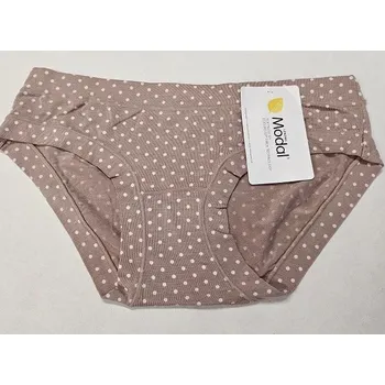 Kalhotky Dievčenské nohavičky Bodky Klasik - 134-140 / světle hnedá