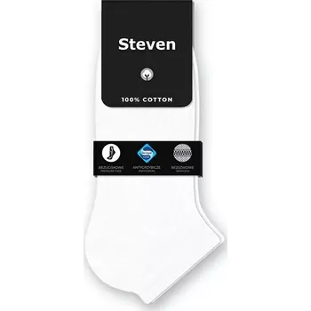 Pánské ponožky Pánské antibakterální ponožky 042 - 41-43 / bílá