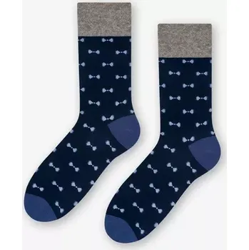 Pánské ponožky Bow-Ties - 39-42 / tmavě modrá