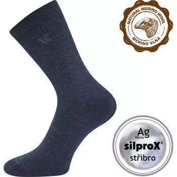 Dospělé vlněné ponožky Twarix - 43-46 / tmavě modrá