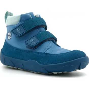 Chlapecká obuv Affenzahn Barefoot dětské kotníkové boty – Low Boot Leather Friendy Shark Velikost: 28