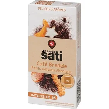 Sati Bredele x10 caps FR (pro Nespresso)
