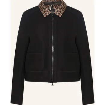 Dámský blejzr Marc Cain Dámská Bunda Hranatého Střihu, 900 black, 42