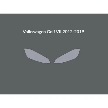 Polep vozidla JEM PPF předřezaná fólie na světla Volkswagen Golf VII 2012-2019 +&nbsp;JEM PPF lepící sada 150+300ml