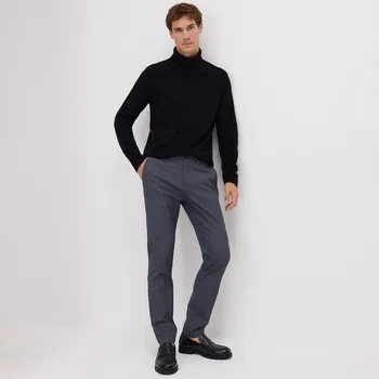 Pánské kalhoty Reserved - Kalhoty chino slim fit - ocelově modrá - 7915H-95M - 7915H-95M-36