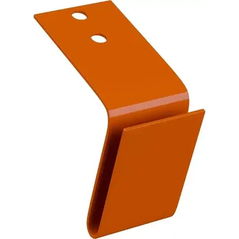 ALUVAL KLIP - Příchytky střešního pásu úžlabí - hliník Al, cihlová