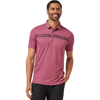 Travis Mathew Bungee Jump pánské polo, damson pánské, XL