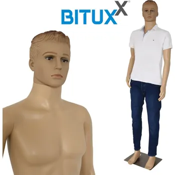 Figurína Pánská figurína celotělová na výstavu do obchodu 190 cm vysoká stabilní MS16203