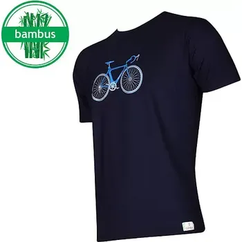 Pánské bambusové triko Fuzzy - XL / tmavě modrá