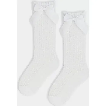 Dámské punčochy Dívčí podkolenky SB111 - 27-30 / bílá