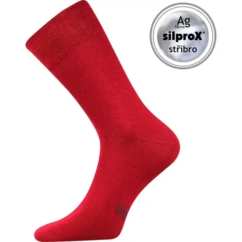 Pánské ponožky Pánské ponožky Decolor B - 39-42 / vínová