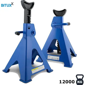 zvedák Sada dílenských koz 6T odolné podpěry automobilů MS15211