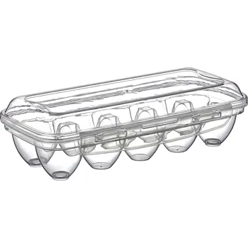 Dóza na potraviny Plastart Box na vajíčka 10ks transparentní