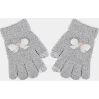 Rukavice Dívčí rukavice RZ069 - 14 / šedá