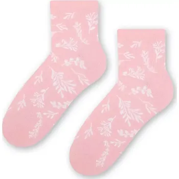 Dámské ponožky Dámské ponožky Bylinky I - 38-40 / světle růžová