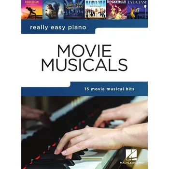 Hal Leonard Really Easy Piano: Movie Musicals Noty