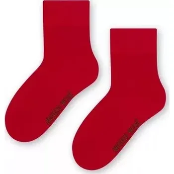 Dámské punčochy Dětské merino ponožky Branko - 23-25 / červená