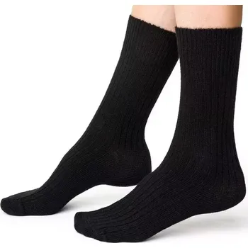 Pánské ponožky Dospělé vlněné ponožky Alpaka - 35-37 / černá