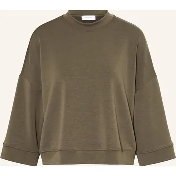 Darling Harbour Dámské Cropped Tričko S 3/4 Rukávem, dark...