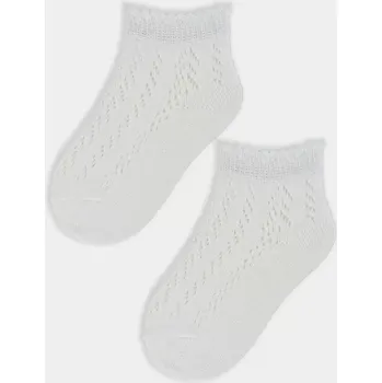 Dámské punčochy Dívčí ponožky SB112 - 23-26 / bílá