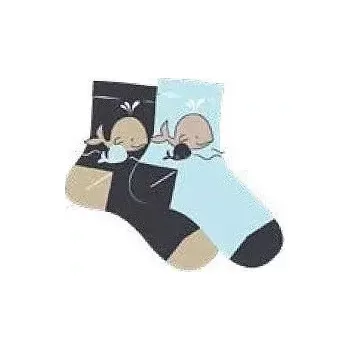 Kojenecké chlapecké ponožky Baby - 2 páry - 13-15 / světle modrá