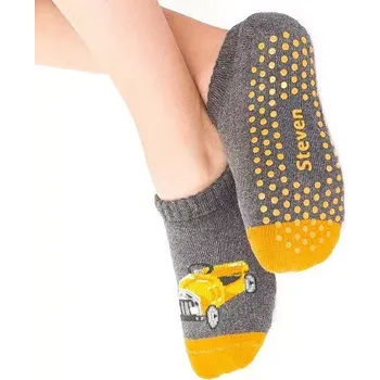 Dámská móda Dětské protiskluzové ťapky Formule - 26-28 / šedá