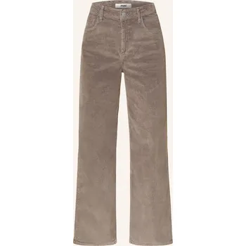 Dámské kalhoty Mavi Dámské Manšestrové Kalhoty Malibu, šedá, 34