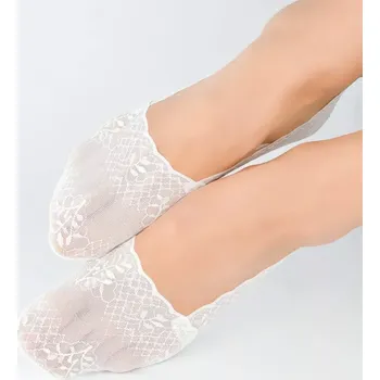 Dámské punčochy Dámské ťapky SN048 - 36-41 / bílá