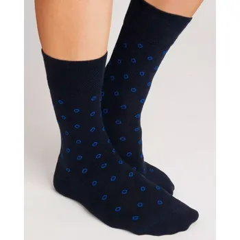 Pánské bambusové ponožky Sean - 39-42 / tmavě modrá