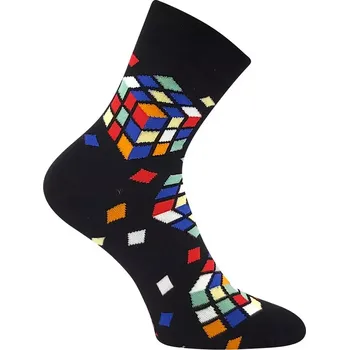 Pánské ponožky Devive Kocka - 39-42 / černá