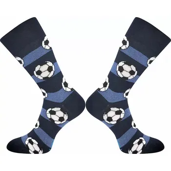 Pánské ponožky Míč - 43-46 / tmavě modrá