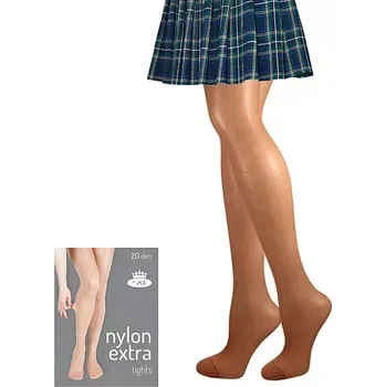 Dámské punčochy Nadměrné punčochy Nylon Extra tights II 20 DEN - 170-176/132 / opal