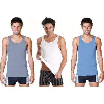 Pánské tílko Daniel - L / světle šedá