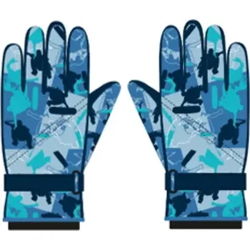 Rukavice Chlapecké rukavice RN067 - 14 / tmavě modrá