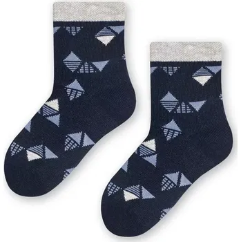 Dámské punčochy Chlapecké ponožky Tvary - 23-25 / tmavě modrá